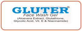 gluter face wash